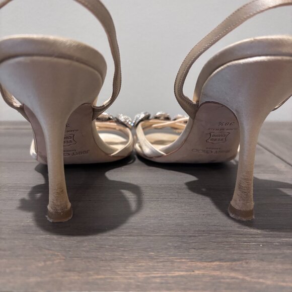 Jimmy Choo Pavel Crystal Sandals - Picture 10 of 16